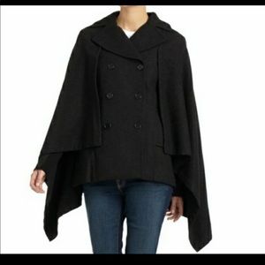BCBG Wool Cape Coat